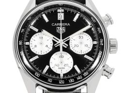 TAG Heuer Carrera CBS2210.FC6534 (2024) - Zwart wijzerplaat 39mm Staal