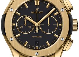 Hublot Classic Fusion Chronograph 541.VX.1130.RX (2025) - Black dial 42 mm Yellow Gold case