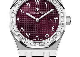 Audemars Piguet Royal Oak 67656BC.ZZ.1261BC.01 (2025) - Purple dial 33 mm White Gold case