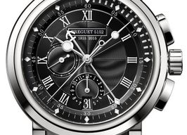 Breguet Marine 5823PT/H2/5ZU (2025) - Black dial 42 mm Platinum case