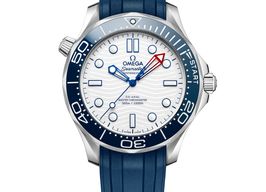 Omega Seamaster Diver 300 M 210.32.42.20.04.002 (2025) - Wit wijzerplaat 42mm Staal