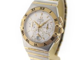 Omega Constellation 12423000 (Unknown (random serial)) - White dial 39 mm Gold/Steel case