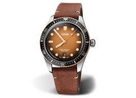 Oris Divers Sixty Five 01 733 7707 4356-07 5 20 45 (2022) - Brown dial 40 mm Bronze case