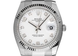 Rolex Oyster Perpetual Date 115234 (2019) - 34mm Staal
