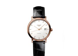 Longines Elegant L4.378.8.12.4 (2025) - Wit wijzerplaat 27mm Roségoud