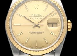 Rolex Datejust 36 16233 (1989) - Champagne dial 36 mm Gold/Steel case