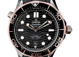Omega Seamaster Diver 300 M 210.22.42.20.01.002 (2024) - Black dial 42 mm Gold/Steel case
