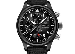 IWC Pilot Chronograph Top Gun IW389101 (2025) - Black dial 45 mm Ceramic case