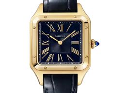 Cartier Santos Dumont WGSA0115 (2025) - Blue dial 31 mm Yellow Gold case