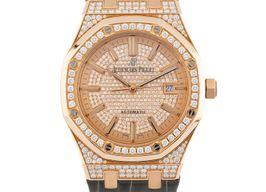 Audemars Piguet Royal Oak Lady 15402OR.ZZ.D003CR.01 (2015) - Diamant wijzerplaat 41mm Roségoud