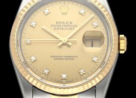 Rolex Datejust 36 16233G (1993) - Champagne dial 36 mm Gold/Steel case