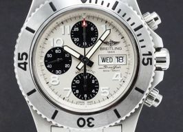 Breitling Superocean Chronograph II A13341 (2016) - Zilver wijzerplaat 44mm Staal