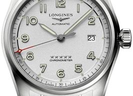 Longines Spirit L3.810.4.73.6 (2025) - Zilver wijzerplaat 40mm Staal