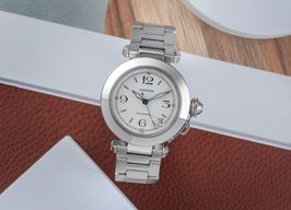 Cartier Pasha C W31015M7 (2005) - White dial 35 mm Steel case