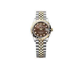 Rolex Datejust 31 278343RBR (2025) - Zwart wijzerplaat 31mm Goud/Staal
