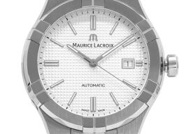 Maurice Lacroix Aikon AI6008-SS002-130-1 (2024) - Zilver wijzerplaat 42mm Staal