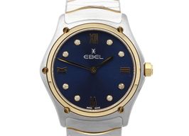 Ebel Sport 1216446A (2024) - Blue dial 30 mm Gold/Steel case