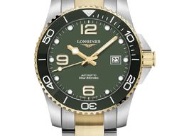 Longines HydroConquest L3.781.3.06.7 (2024) - Green dial 41 mm Steel case