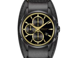 Hamilton Jazzmaster Auto Chrono H32506730 (2026) - Zwart wijzerplaat 42mm Staal
