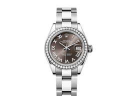 Rolex Lady-Datejust 279384RBR (2025) - Grey dial 28 mm Steel case
