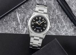 Rolex Explorer 14270 (Unknown (random serial)) - Black dial 36 mm Steel case
