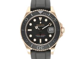 Rolex Yacht-Master 37 268655 (2024) - Black dial 37 mm Rose Gold case
