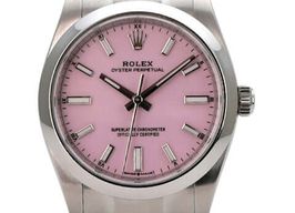 Rolex Oyster Perpetual 34 124200 (2025) - Pink dial 34 mm Steel case