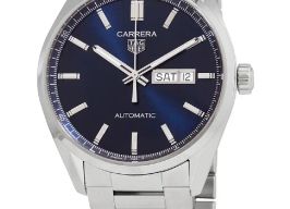 TAG Heuer Carrera Calibre 5 WBN2012.BA0640 (2025) - Blue dial 41 mm Steel case