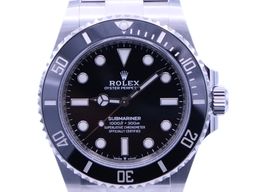 Rolex Submariner No Date 124060 (2024) - Zwart wijzerplaat 41mm Staal