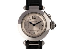 Cartier Pasha W3140025 (Unknown (random serial)) - Silver dial 27 mm Steel case