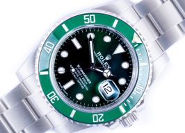 Rolex Submariner Date 116610LV (2018) - Green dial 40 mm Steel case