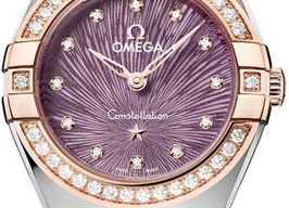 Omega Constellation 131.25.25.60.60.002 (2026) - Paars wijzerplaat 25mm Goud/Staal
