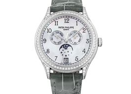 Patek Philippe Annual Calendar 4948G-010 (2026) - White dial 38 mm White Gold case