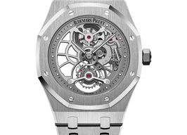 Audemars Piguet Royal Oak Tourbillon 26518ST.OO.1220ST.01 (2025) - Transparent dial 41 mm Steel case