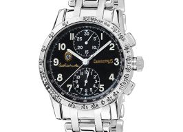Eberhard & Co. Tazio Nuvolari 31037.5 (2026) - Black dial 39 mm Steel case