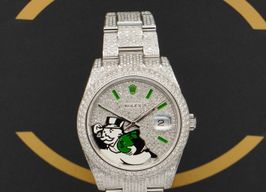 Rolex Datejust 41 126300 (2021) - Diamant wijzerplaat 41mm Staal