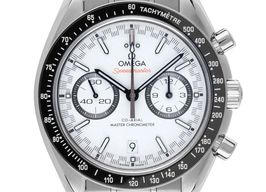 Omega Speedmaster Racing 329.30.44.51.04.001 (2025) - White dial 44 mm Steel case