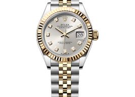 Rolex Lady-Datejust 279173 (2025) - Zilver wijzerplaat 28mm Goud/Staal