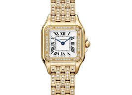 Cartier Panthère WJPN0059 (2025) - Silver dial 30 mm Yellow Gold case