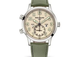 Patek Philippe Calatrava 5524G-010 (2025) - Beige dial 42 mm White Gold case