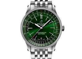 Breitling Navitimer A17326361L1A1 (2024) - Groen wijzerplaat 41mm Staal