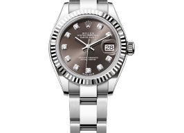 Rolex Lady-Datejust 279174 (2025) - Grijs wijzerplaat 28mm Staal