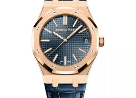 Audemars Piguet Royal Oak Selfwinding 15510OR.OO.D315CR.01 (2022) - Blue dial 41 mm Rose Gold case
