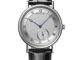 Breguet Classique 7147BB/12/9WU (2023) - Zilver wijzerplaat 40mm Witgoud