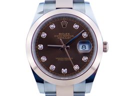 Rolex Datejust 41 126301 (2024) - Brown dial 41 mm Steel case
