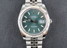 Rolex Datejust 41 126334 (2022) - Groen wijzerplaat 41mm Staal