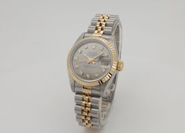 Rolex Lady-Datejust 69173 (1991) - Grey dial 26 mm Gold/Steel case