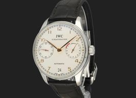 IWC Portuguese Automatic IW500114 (2016) - Zilver wijzerplaat 42mm Staal