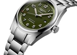 Longines Spirit L3.810.4.03.6 (2024) - Green dial 40 mm Steel case