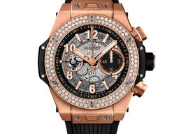 Hublot Big Bang Unico 421.OX.1180.RX.1104 (2025) - Transparant wijzerplaat 44mm Roségoud